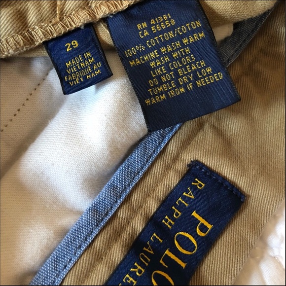 Ralph Lauren Classic Fit Flat Front 6” Chino Short - Picture 3 of 6